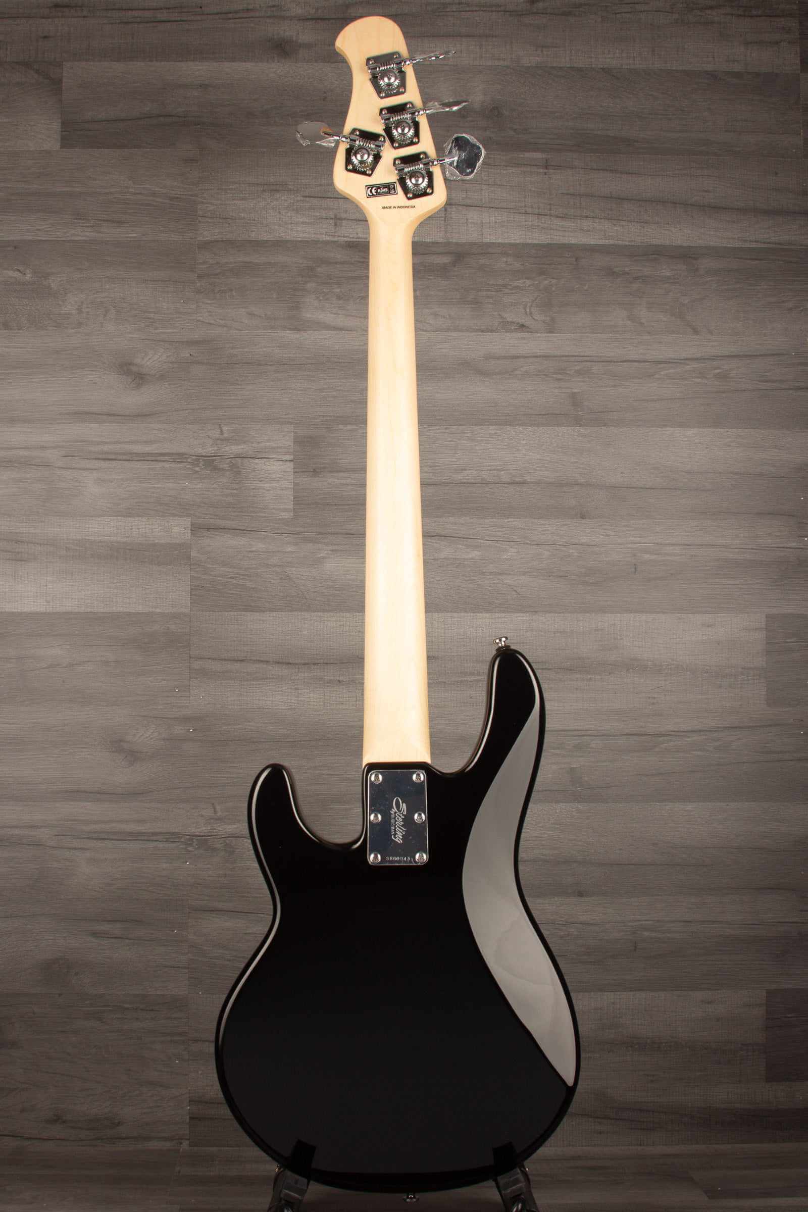 Sterling Stingray Short Scale Bass Guitar - Black