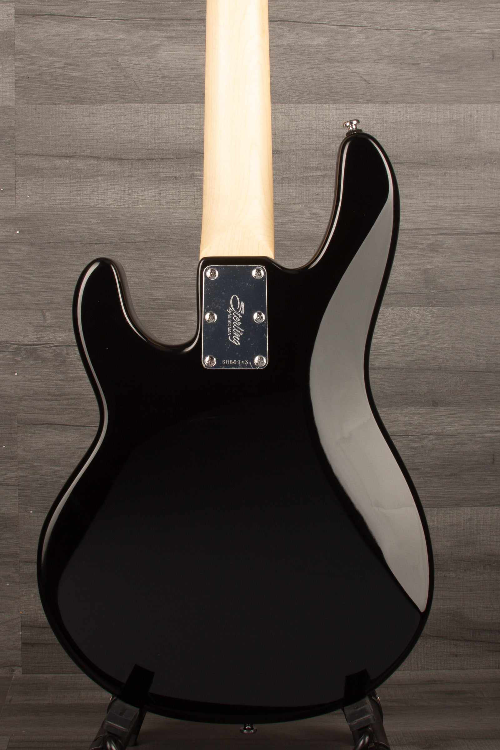 Sterling Stingray Short Scale Bass Guitar - Black