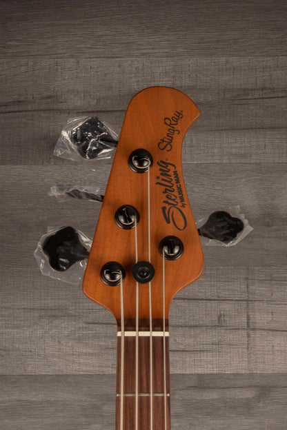 Sterling by Music Man Stingray Ray 34 Bass Guitar - Purple Sparkle