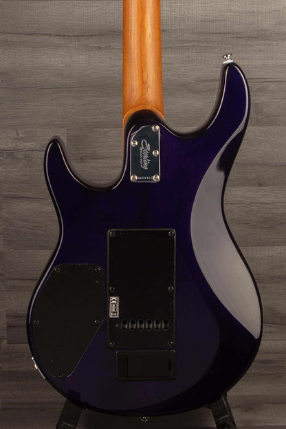 Sterling By MusicMan Luke - Flame top Blueberry Burst