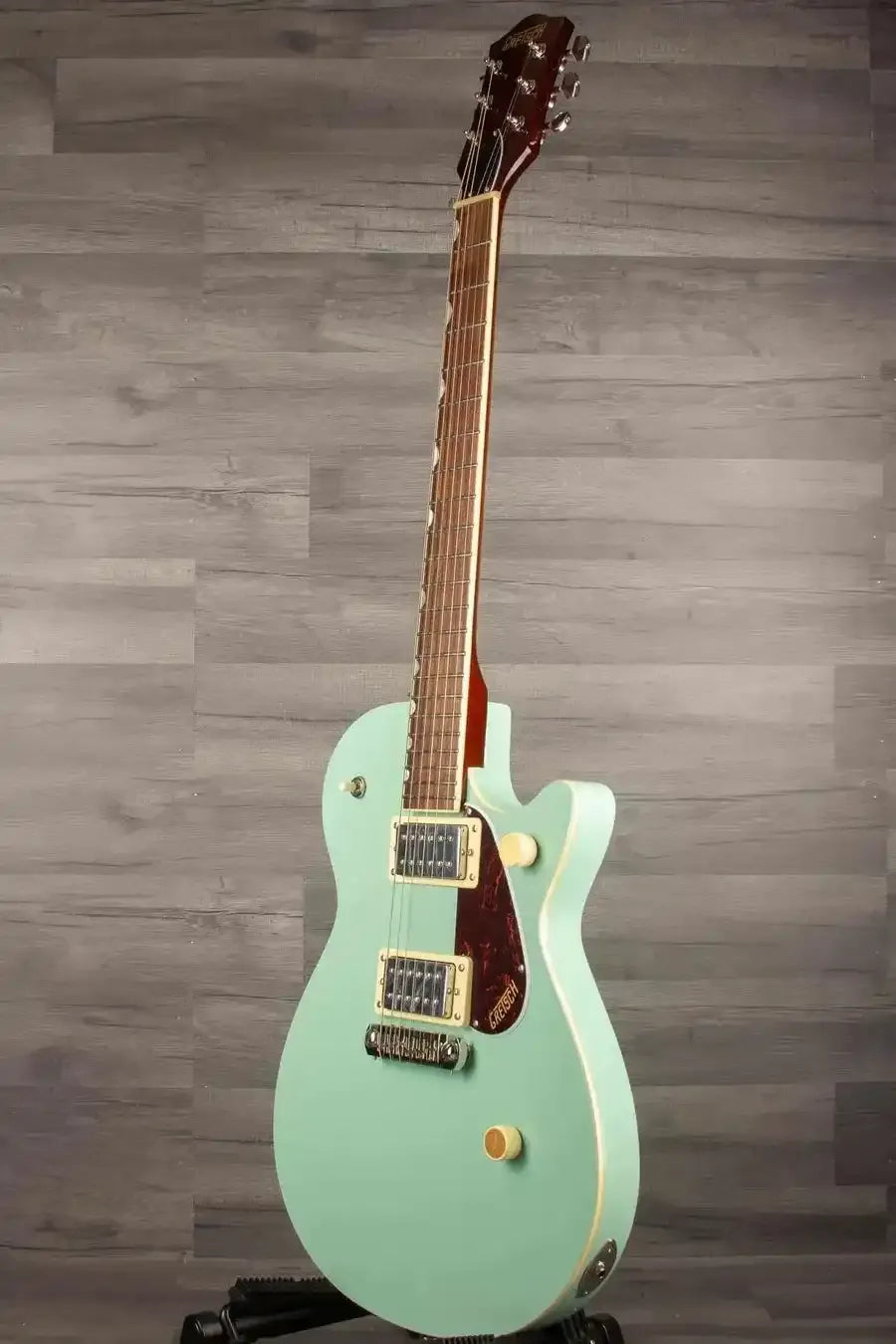 Gretsch Streamliner™ Jet™ Club Single-Cut with Wraparound, Laurel Fingerboard, Mint Metallic