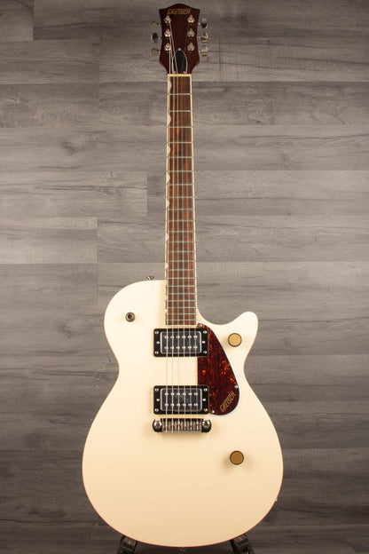 Gretsch Streamliner™ Jet™ Club Single-Cut with Wraparound, Laurel Fingerboard, Vintage White