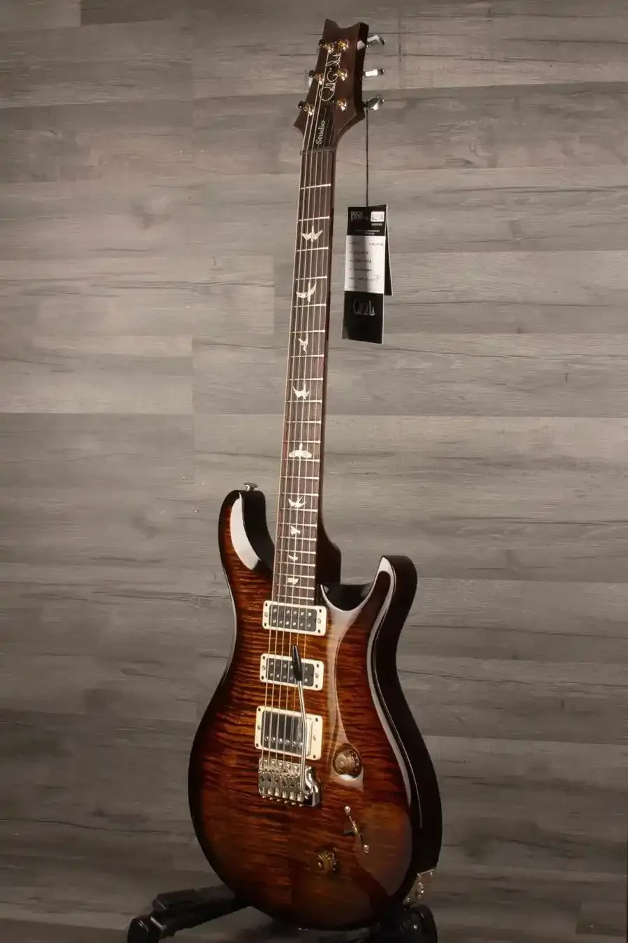 PRS - Studio Electric Guitar - Black Gold Wrap #0342498