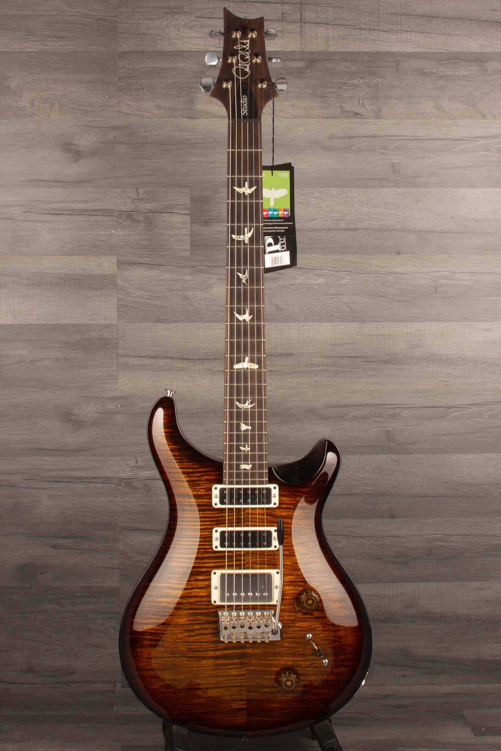 PRS - Studio Electric Guitar - Black Gold Wrap #0342498
