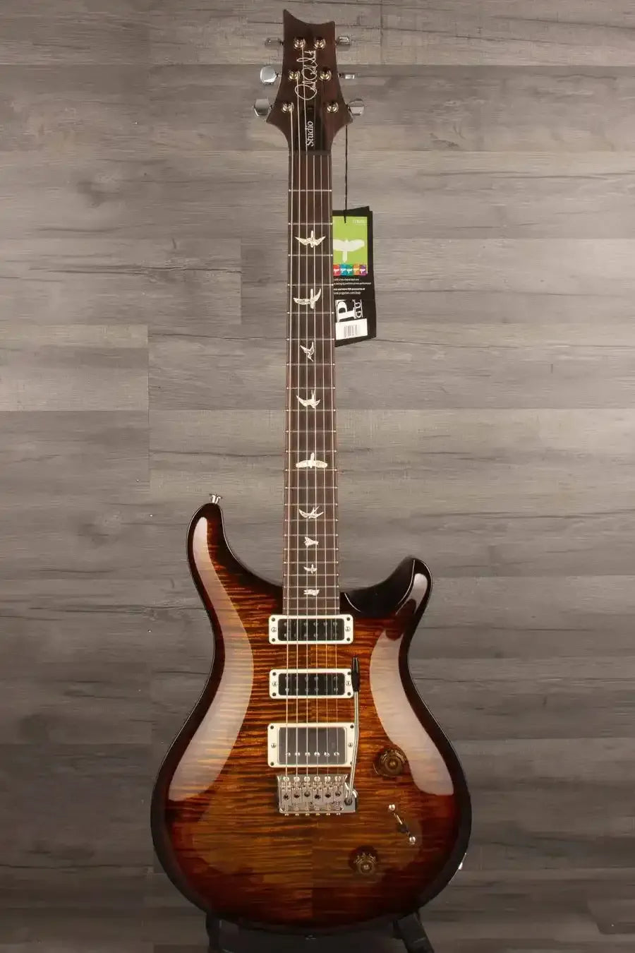 PRS - Studio Electric Guitar - Black Gold Wrap #0342498