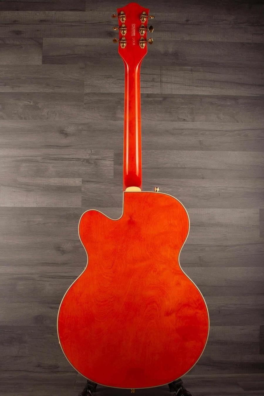Gretsch synchromatic falcon orange stain
