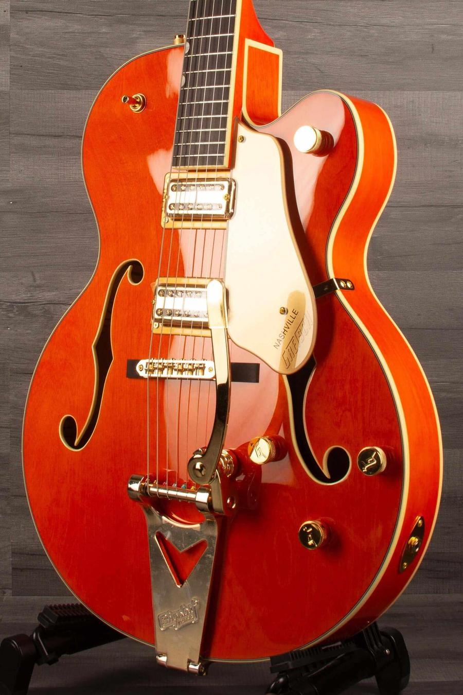 Gretsch synchromatic falcon orange stain - MusicStreet