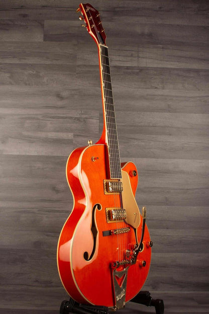 Gretsch synchromatic falcon orange stain