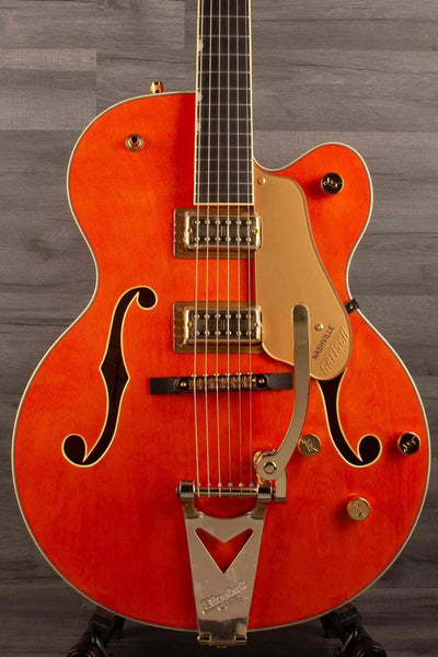 Gretsch synchromatic falcon orange stain