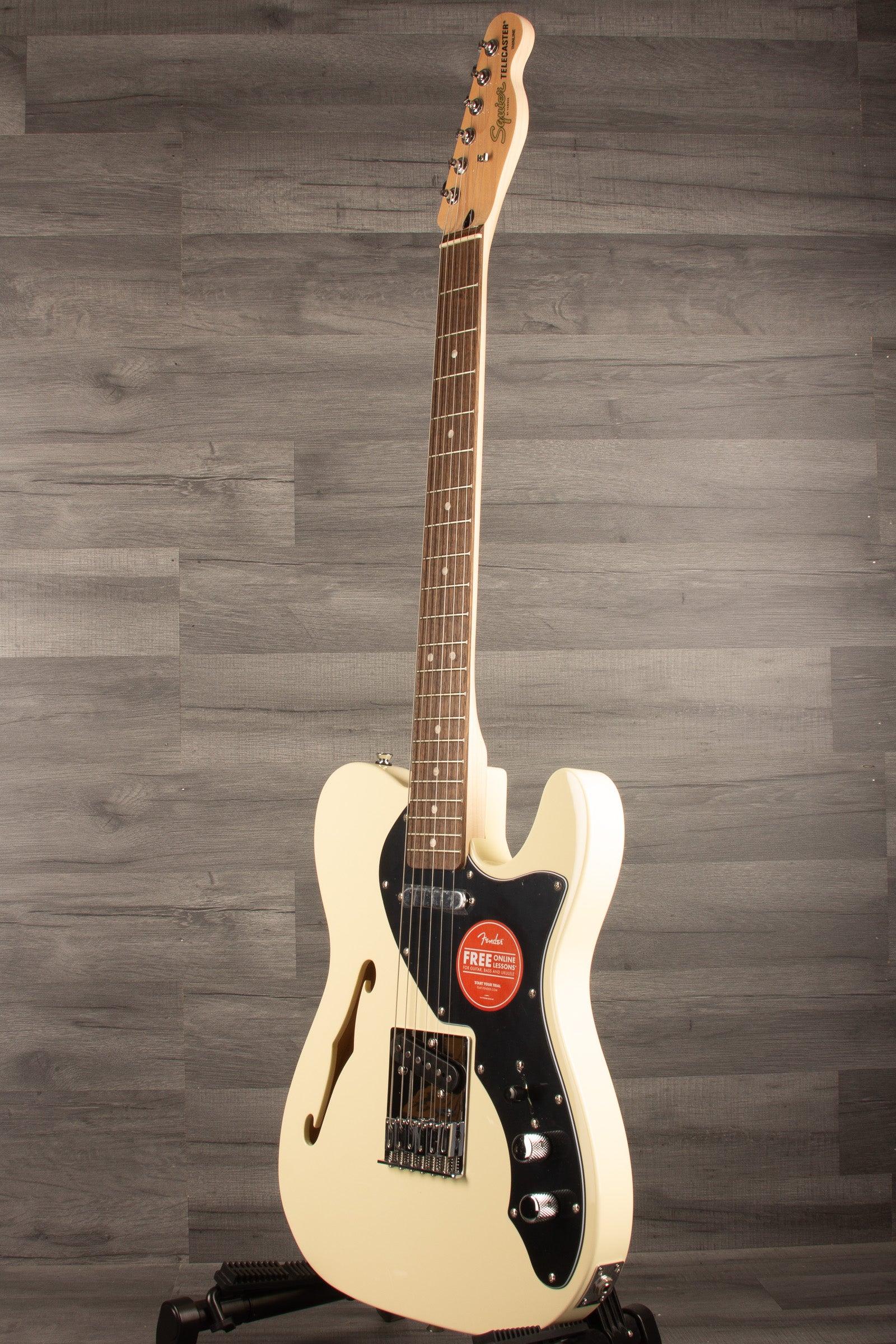 Squier Affinity Thinline Telecaster Electric Guitar - Olympic White