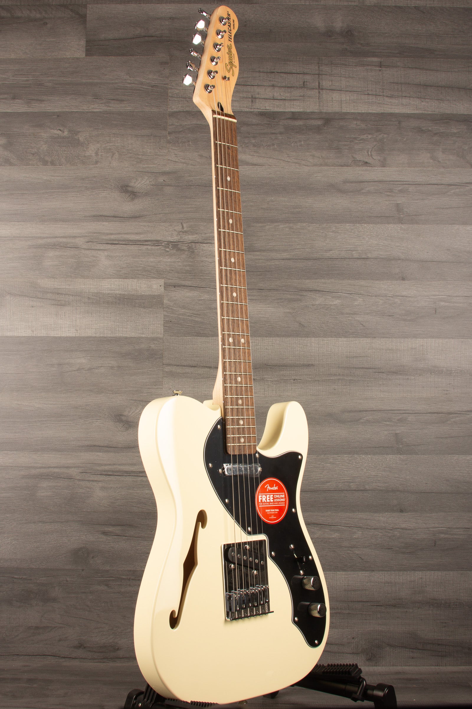 Squier Affinity Thinline Telecaster Electric Guitar - Olympic White