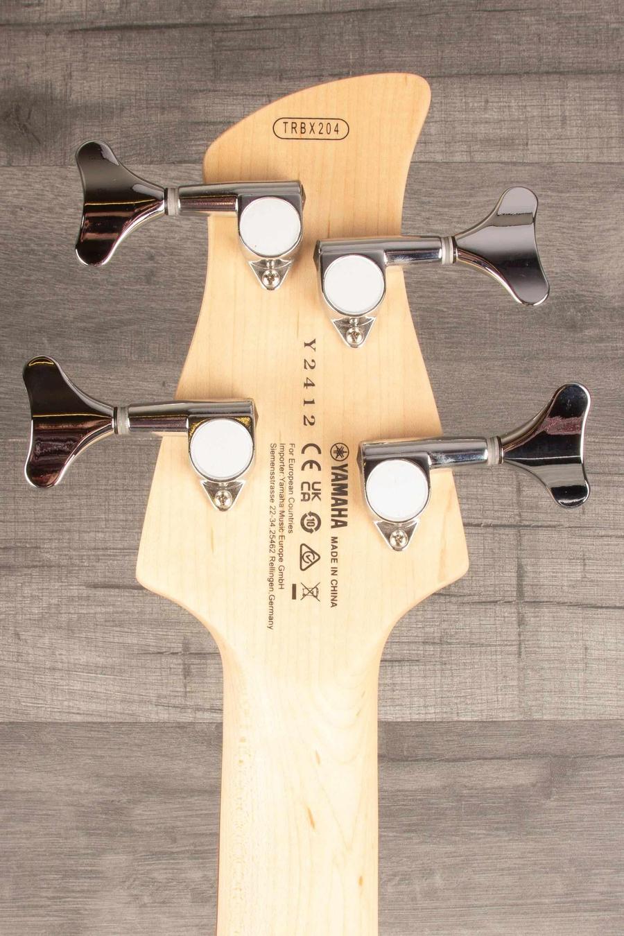 Yamaha TRBX204 Bass, Grey Metallic - MusicStreet