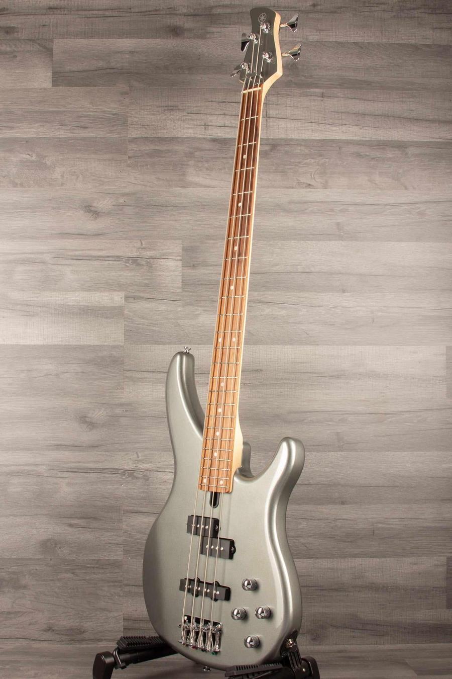 Yamaha TRBX204 Bass, Grey Metallic - MusicStreet