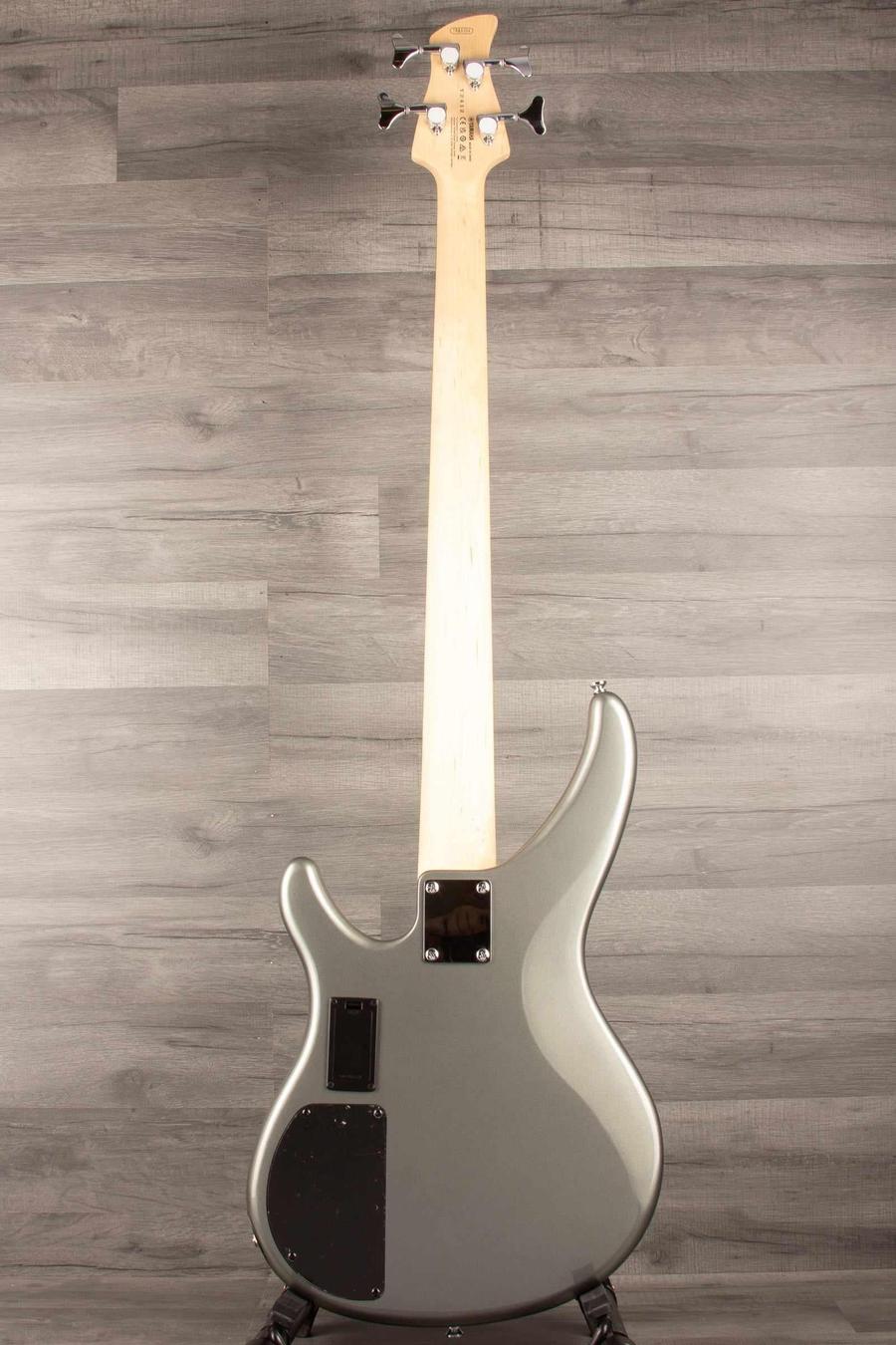 Yamaha TRBX204 Bass, Grey Metallic - MusicStreet