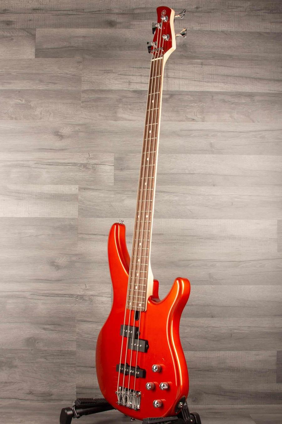 Yamaha TRBX204 Bass, Bright Red Metallic - MusicStreet