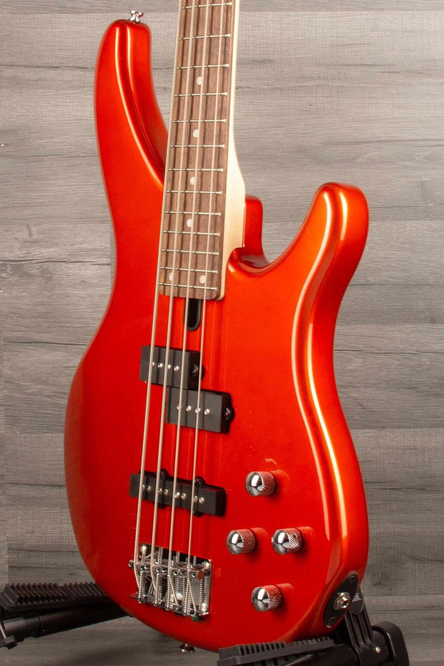 Yamaha TRBX204 Bass, Bright Red Metallic - MusicStreet