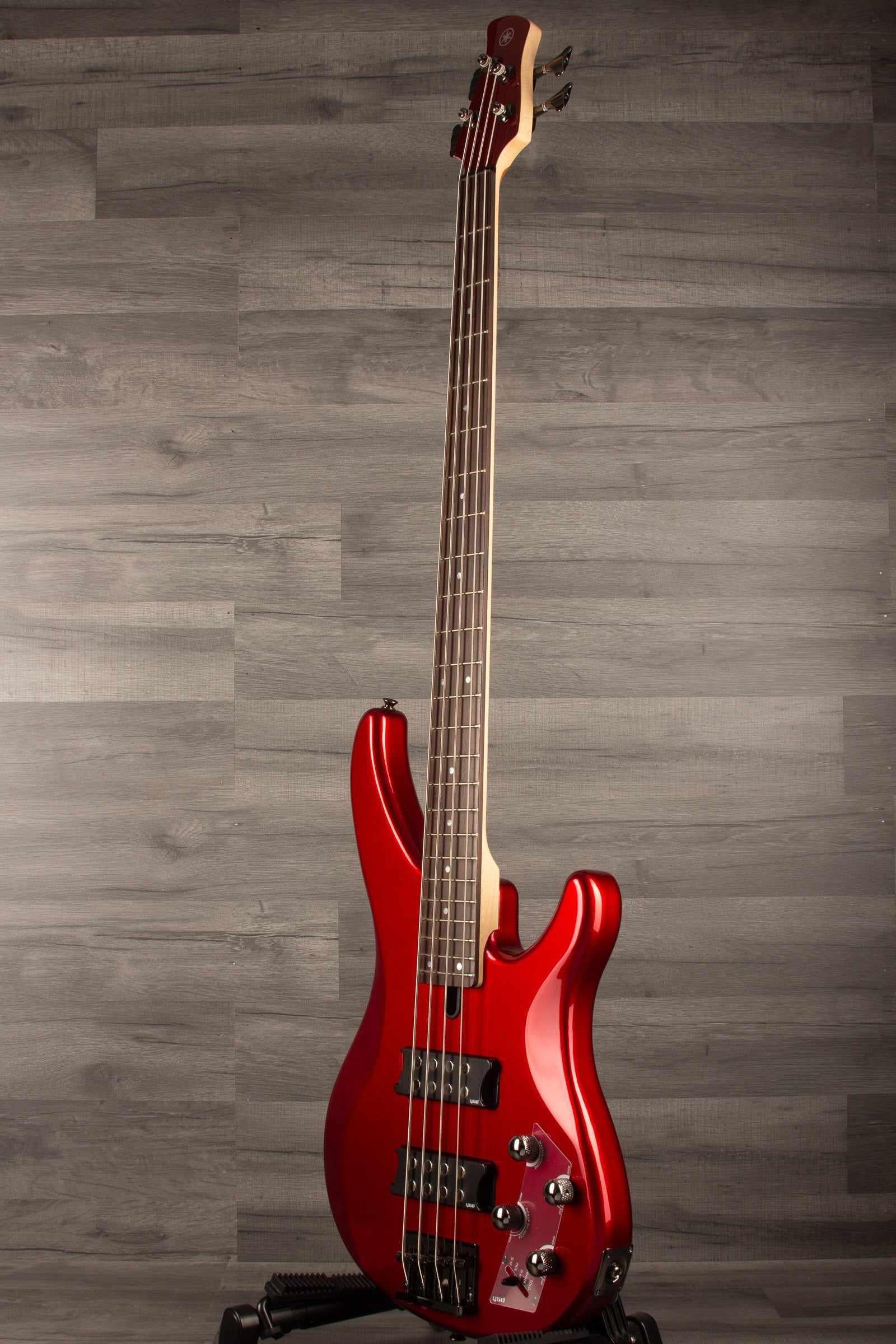 Yamaha TRBX304 Bass Guitar - Candy Apple Red - MusicStreet