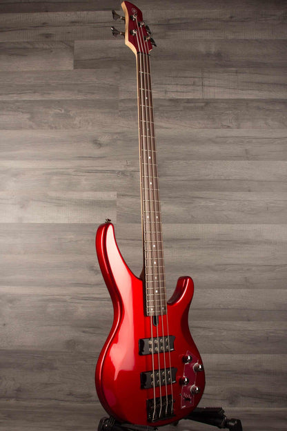 Yamaha TRBX304 Bass Guitar - Candy Apple Red