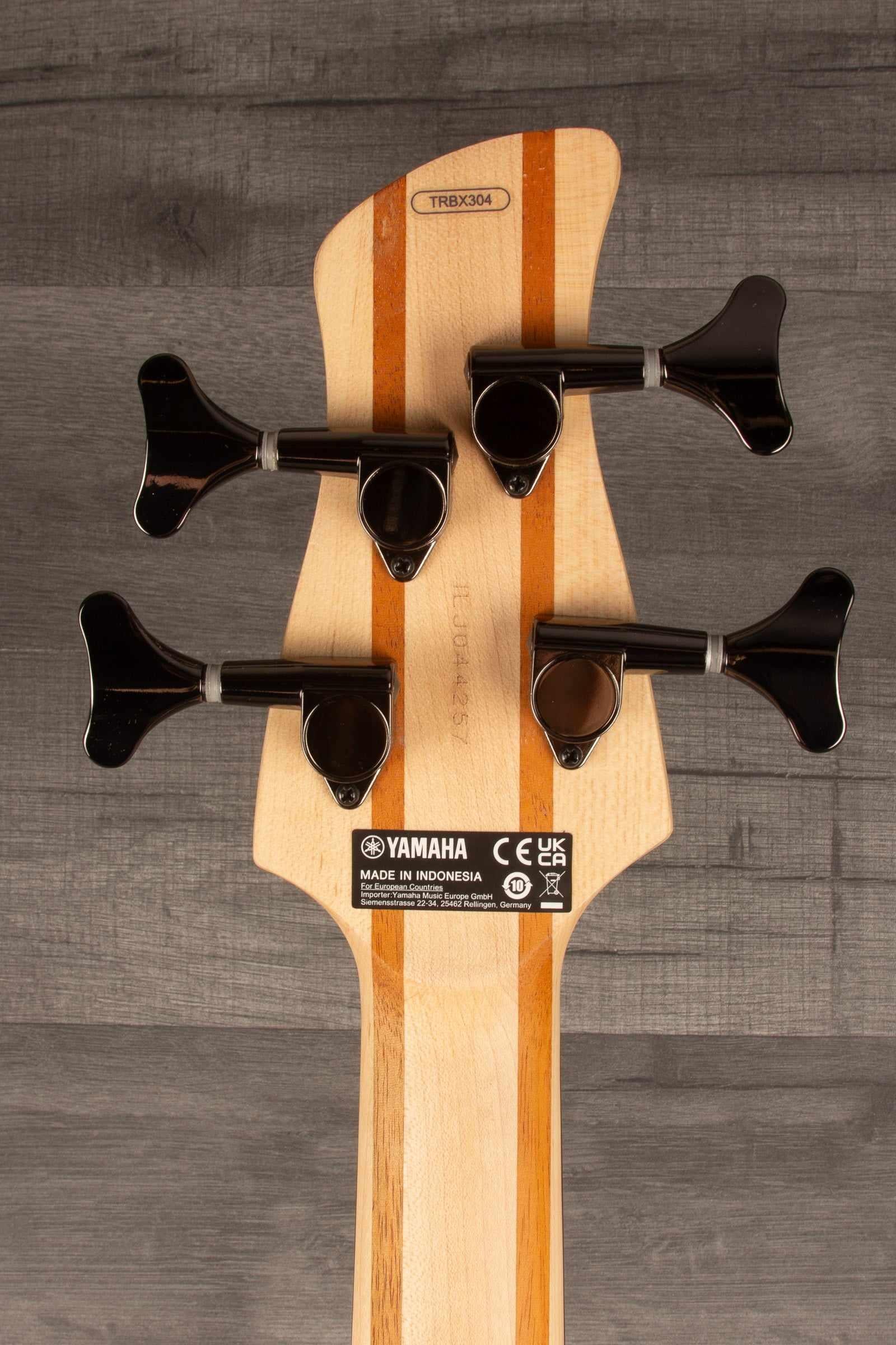 Yamaha TRBX304 Bass Guitar - Black - MusicStreet