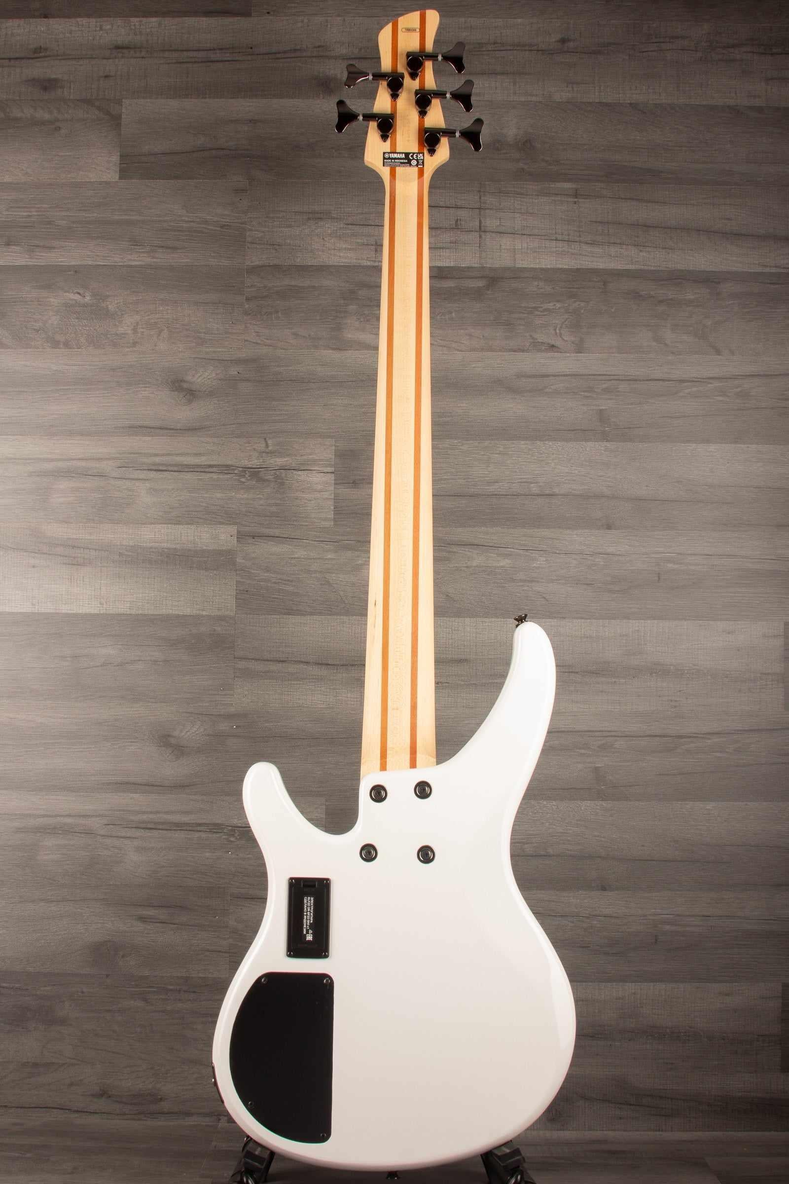 Yamaha TRBX305 5-String Bass Guitar - White | guitar shop