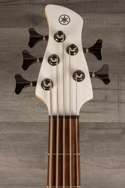 Yamaha TRBX305 5-String Bass Guitar - White