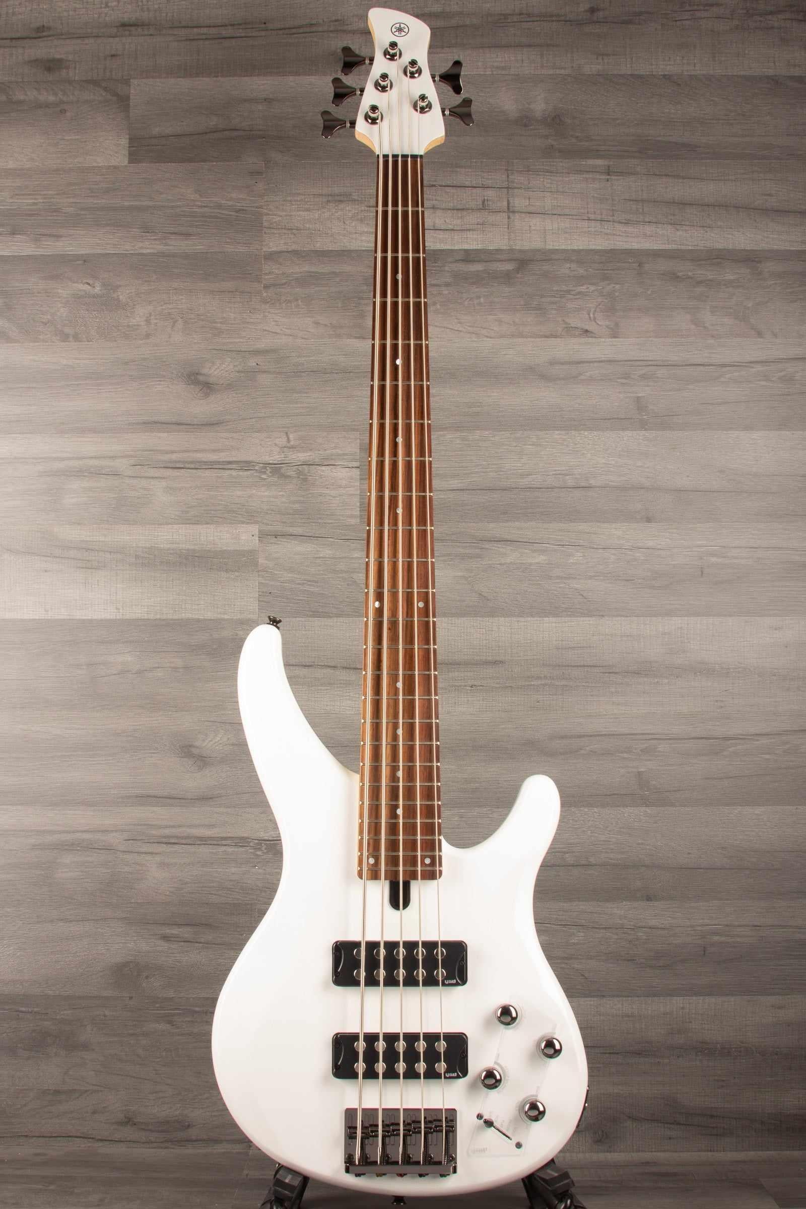 Yamaha TRBX305 5-String Bass Guitar - White | guitar shop
