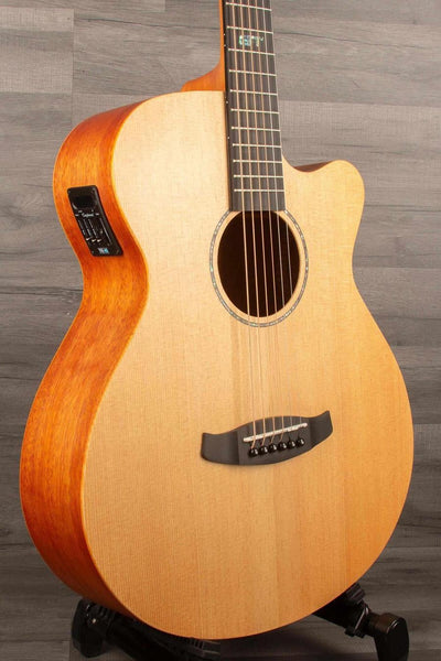 Tanglewood TRGT4CE Roadster GT Super Folk, Solid Top, incl case