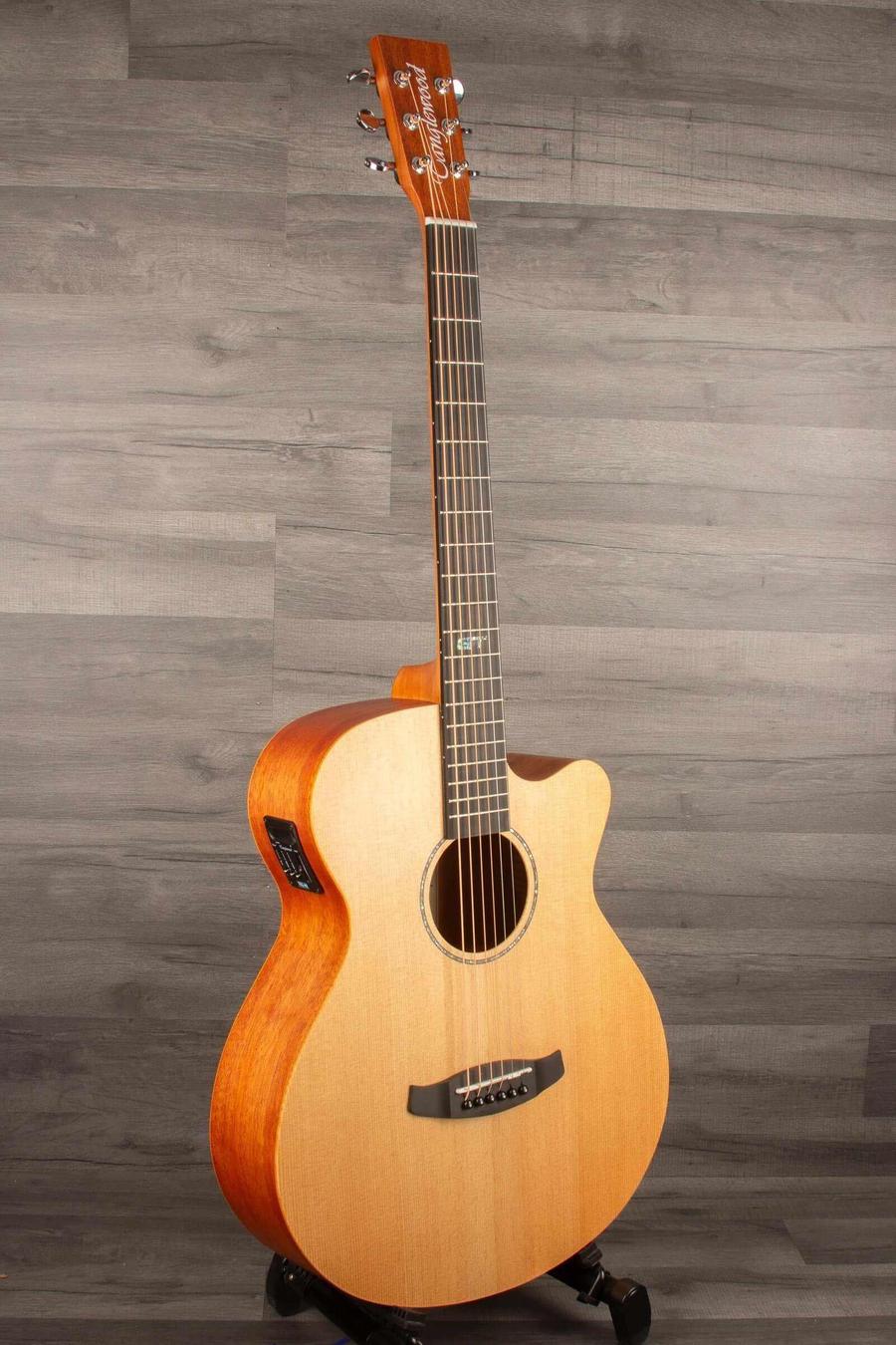 Tanglewood TRGT4CE Roadster GT Super Folk, Solid Top, incl case - MusicStreet
