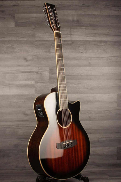 *B Stock Tanglewood TW12VCE Winterleaf 12 string cutaway Electro Acoustic Guitar
