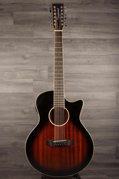 *B Stock Tanglewood TW12VCE Winterleaf 12 string cutaway Electro Acoustic Guitar