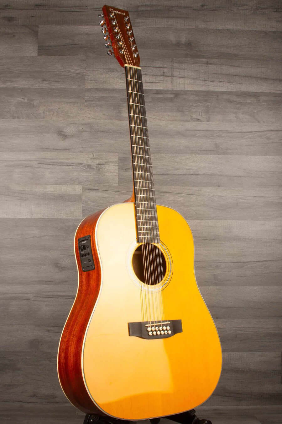 Tanglewood TW40-12-SDANE 12 String Slop Shoulder Dreadnought Acoustic Guitar - Hard Case