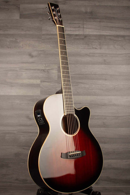 Tanglewood - TW4CEAVB Winterleaf Super Folk Autumn Vintage Burst, Acoustic Guitar