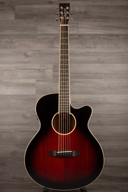 Tanglewood - TW4CEAVB Winterleaf Super Folk Autumn Vintage Burst, Acoustic Guitar