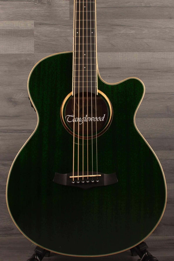Tanglewood - TW4CEFG Winterleaf Green Gloss - MusicStreet