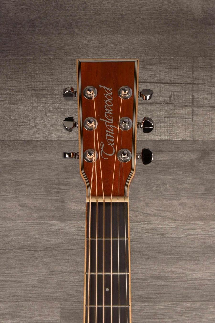 Tanglewood TW4CESB Winterleaf Super Folk Acoustic Guitar - Cherry Sunburst - MusicStreet