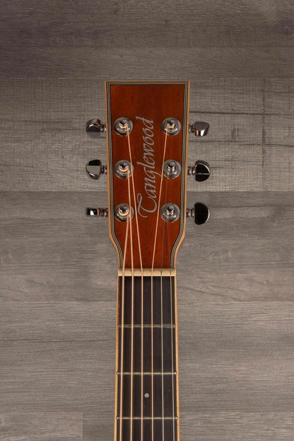 Tanglewood TW4CESB Winterleaf Super Folk Acoustic Guitar - Cherry Sunburst