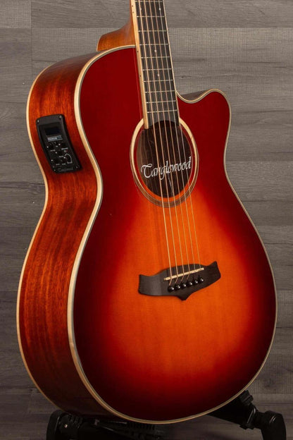 Tanglewood TW4CESB Winterleaf Super Folk Acoustic Guitar - Cherry Sunburst