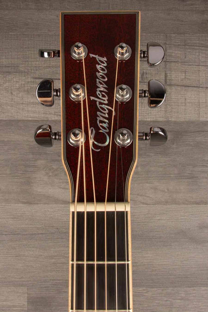 Tanglewood TW4CER Winterleaf Super Folk Acoustic Guitar - Red Gloss