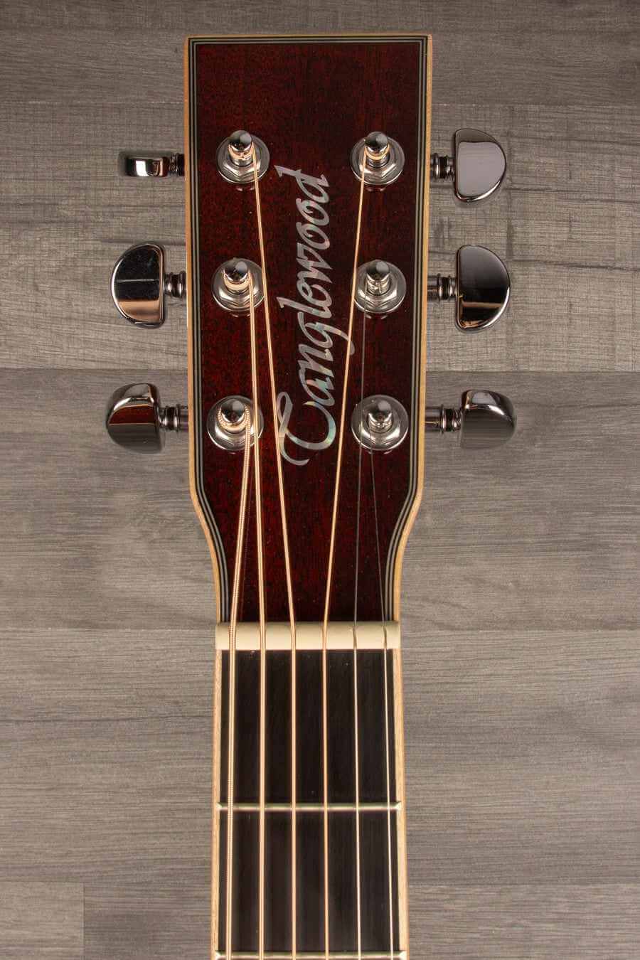 Tanglewood TW4CER Winterleaf Super Folk Acoustic Guitar - Red Gloss