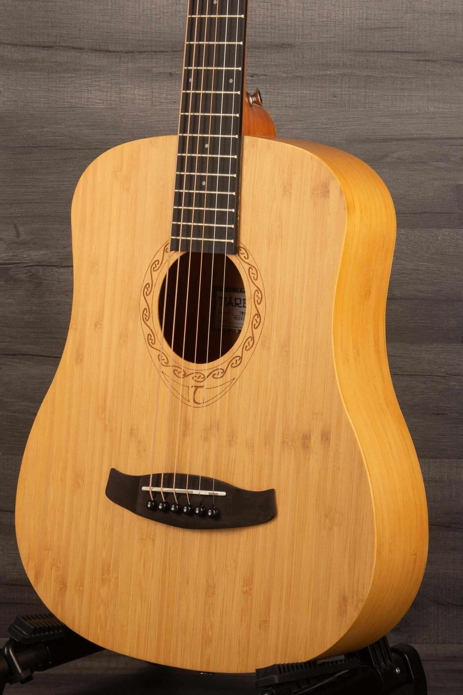 Tanglewood TWT18 Tiare Travel Acoustic, Natural Bamboo