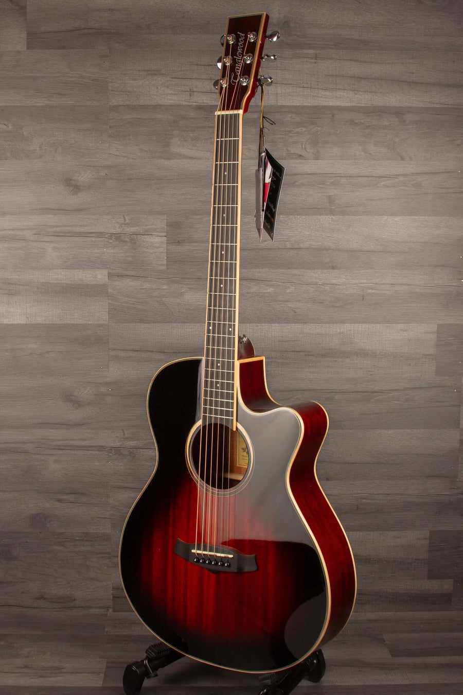 Tanglewood - TW4TLCEAVB Winterleaf Super folk Antique Violin Burst