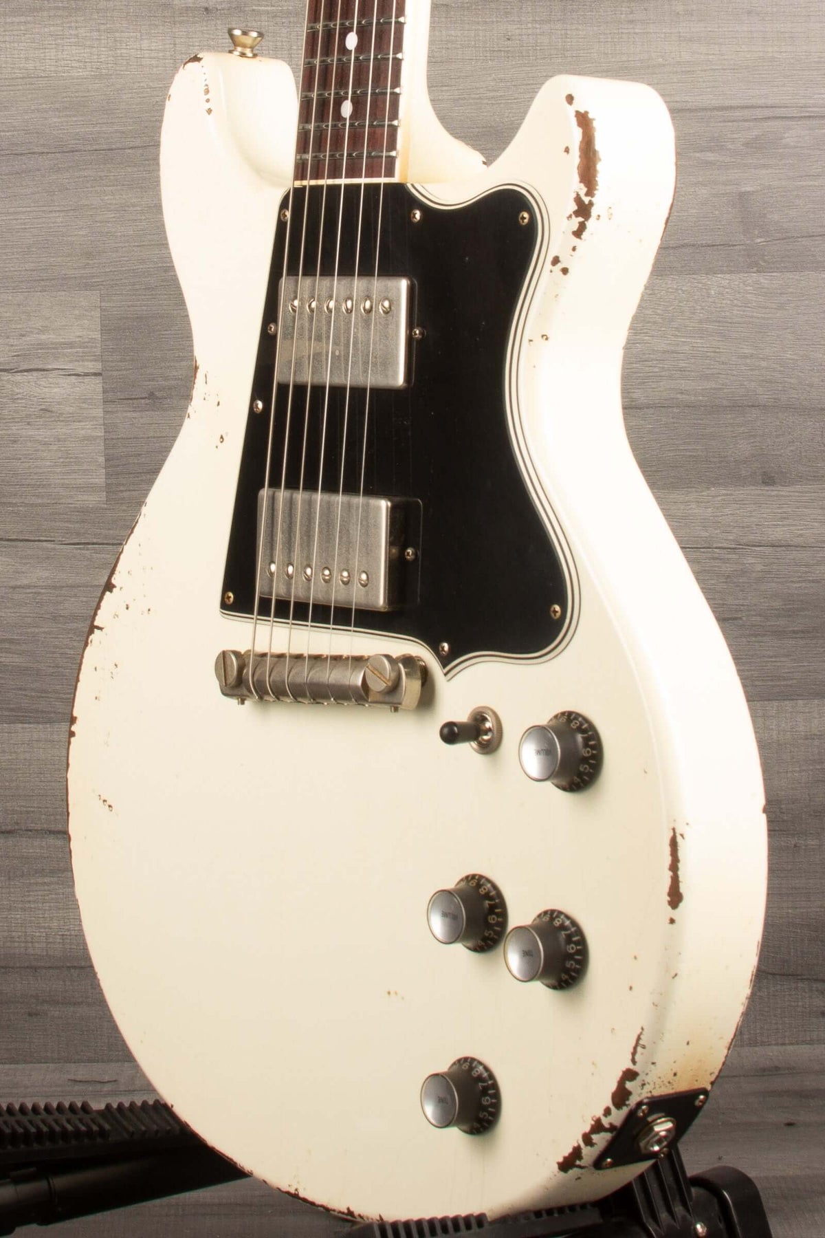 Rock 'n Roll Relics Thunders II Electric Guitar - White