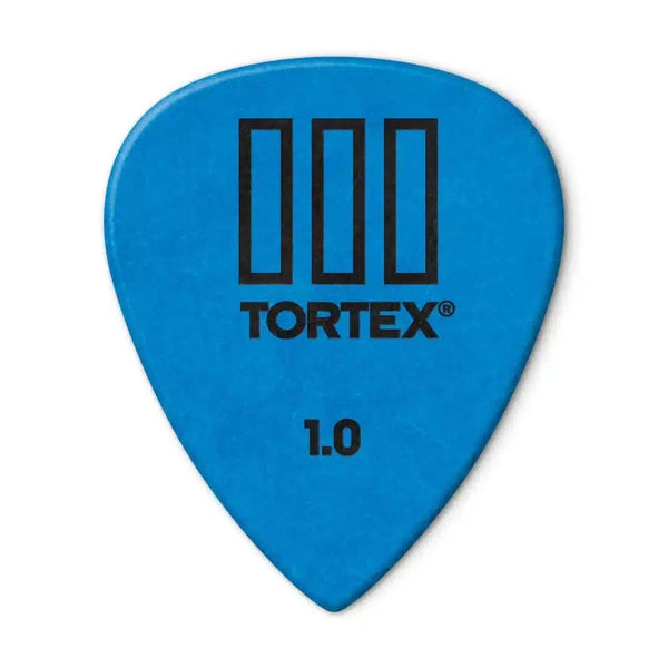 Dunlop Tortex III 12 Pack 1.0mm Blue