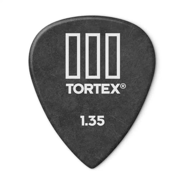 Dunlop Tortex III 12 Pack 1.35 mm Grey