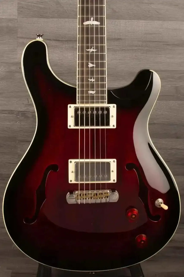 USED - PRS  SE Hollowbody Standard Fire Red Burst (inc hard case)