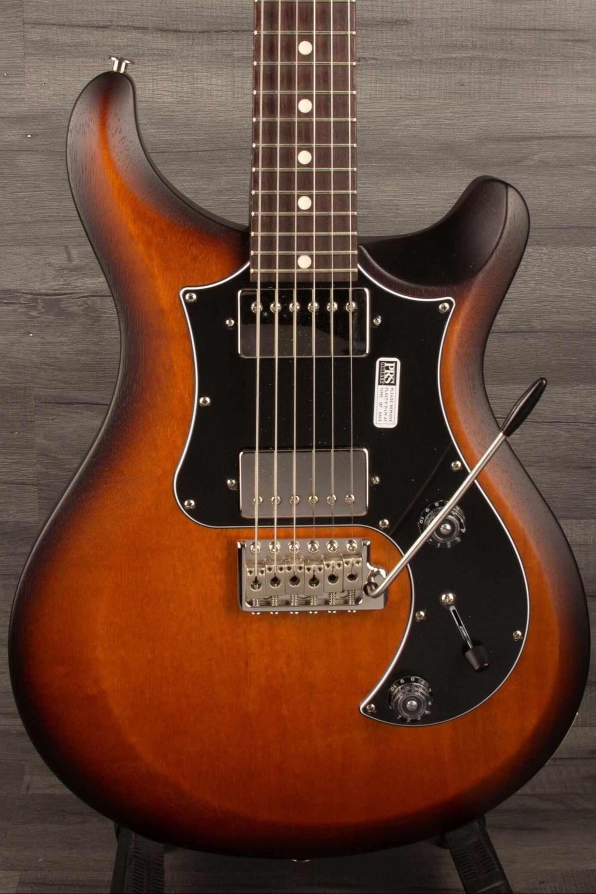 USED - PRS S2 Standard 24 Satin in McCarty tobacco sun burst showcasing its elegant design and quality craftsmanship.