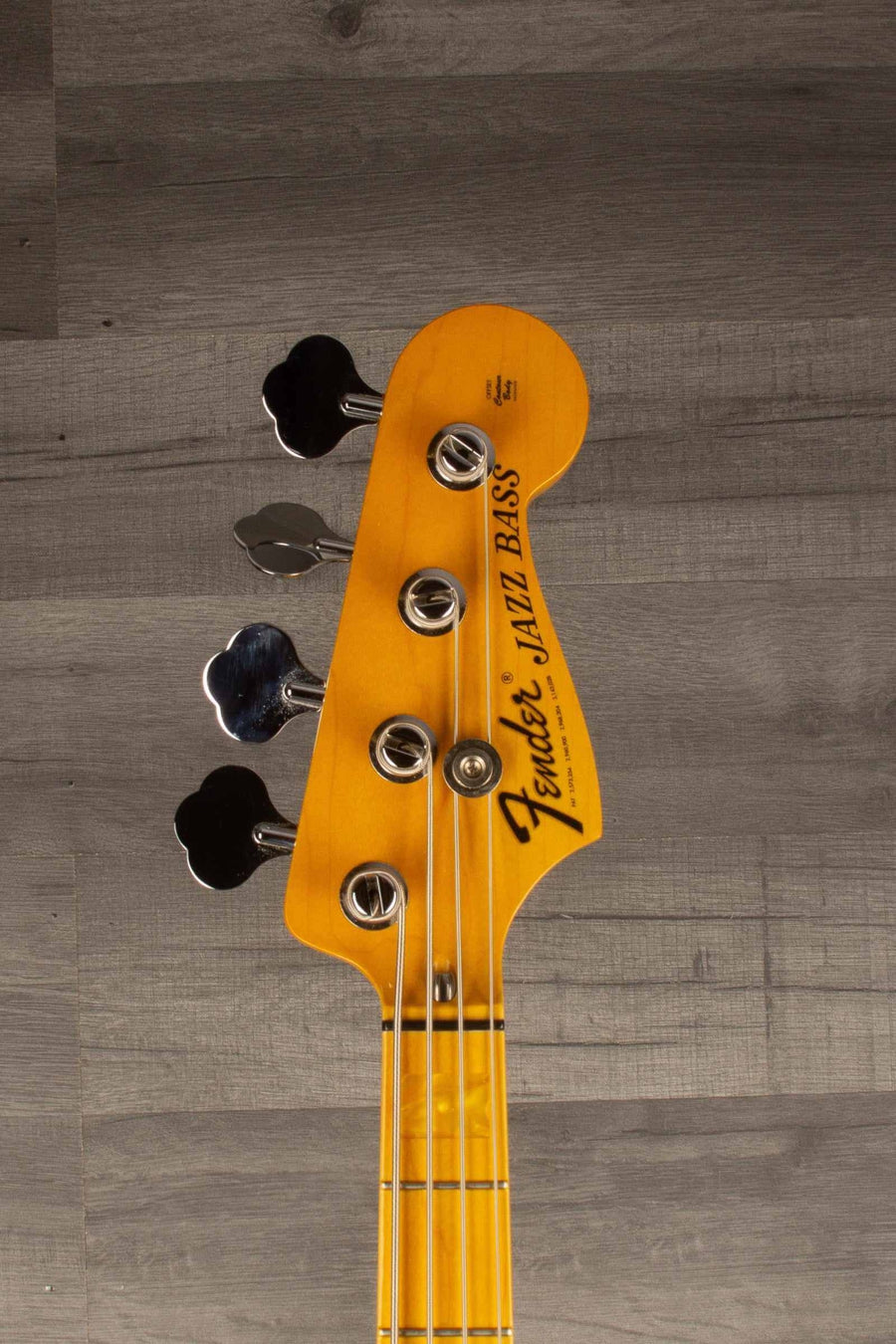 USED-  Fender American Vintage Series '75 Jazz bass - aged natural