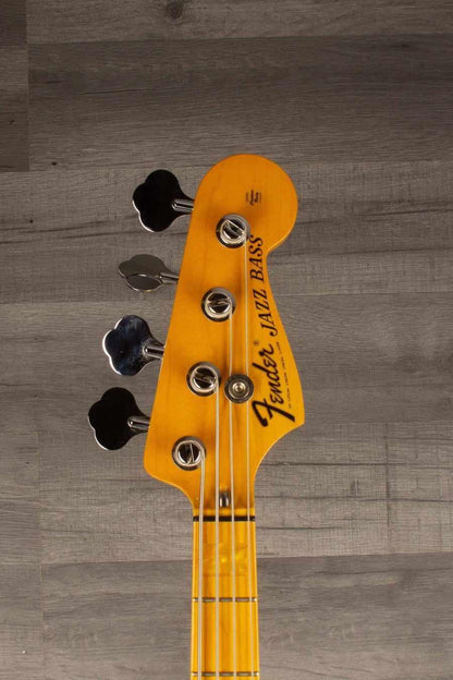 USED- Fender American Vintage Series '75 Jazz bass - aged natural