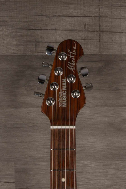 USED Music Man BFR Albert Lee MM90 Electric Guitar - #1 of 50 Natural Mahogany