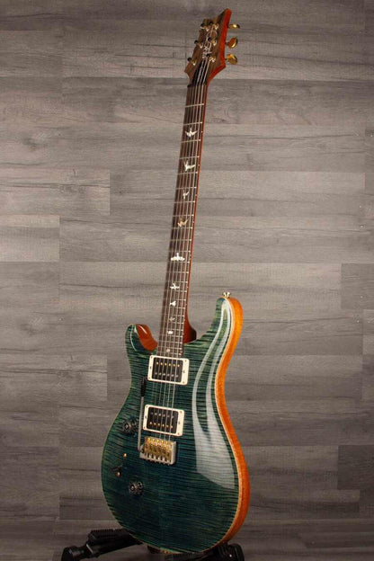 USED - PRS Wood Library Custom 24 Left Handed, River Blue 2021 model